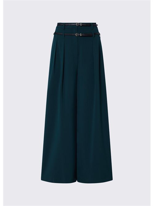 Pantaloni flare in flanella LIU JO | WF6309T743A/X0797